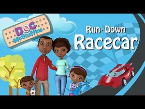 Doc McStuffins Run-down Racecar kids book Read Aloud 🏎️