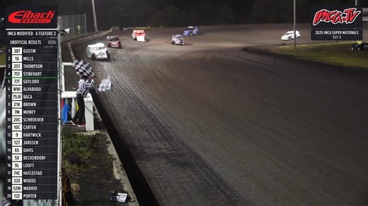 The Ground Pounders did not disappoint for A Feature #2! 📺Watch Every Lap LIVE and ON DEMAND at www.imca.tv📺 The IMCA Speedway Motors 43rd Super Nationals fueled by Casey’s take place Monday - Saturday, September 1-6, 2025. | IMCA.tv