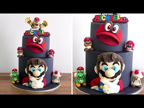 How to make Mario cake