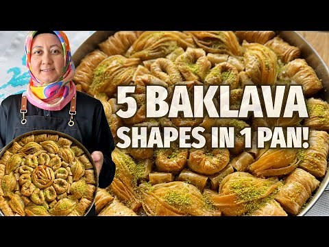 How to Make Assorted Baklava in One Pan With Phyllo | Quick & Stunning Eid Treat