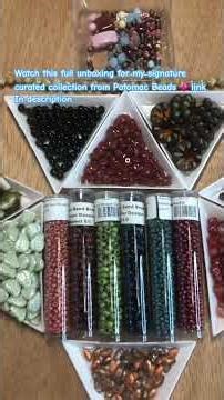 #beadedjewelry #jewelry #unboxing #handmade #earrings #jewelrytutorial #beads #necklacetutorial