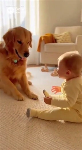 Our Dog Is Just SO Confused By The New Baby!(MUST WATCH)#funnyrobot #funny #futureofdance #cute #cat