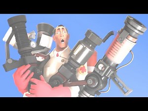 Medic's Medi guns in a nutshell |TF2 (SFM Animation)