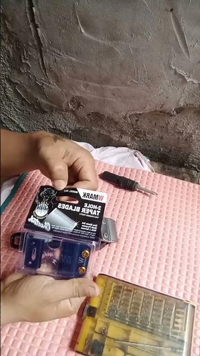 how to change blade in clipper #WMARK