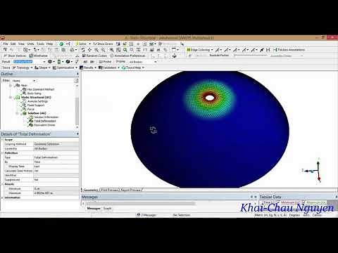 TUTORIAL 8 Topology optimization of the dome structure using ANSYS Workbench