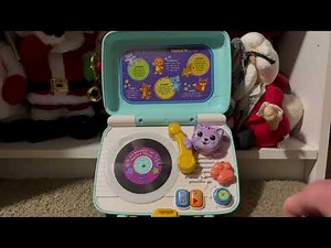 Vtech DJ Scratch Cat Record Player (All Songs)