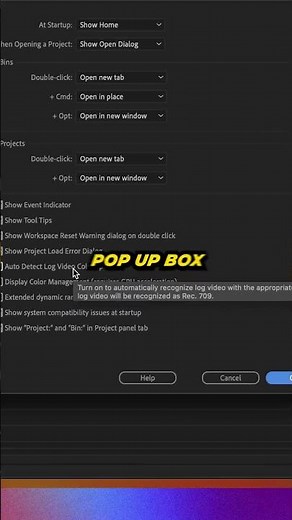 AUTO DETECT LOG VIDEO COLOUR SPACE in PREMIERE PRO 2023