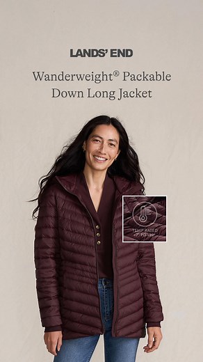 2.2K views | Ultra-light down jackets that pack right up into their own pockets? Add to cart. | Lands' End | Facebook