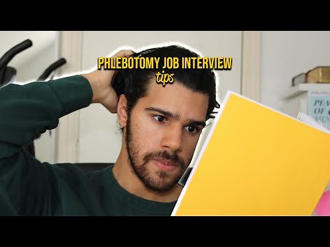 Phlebotomist Interview Tips (Beginner)