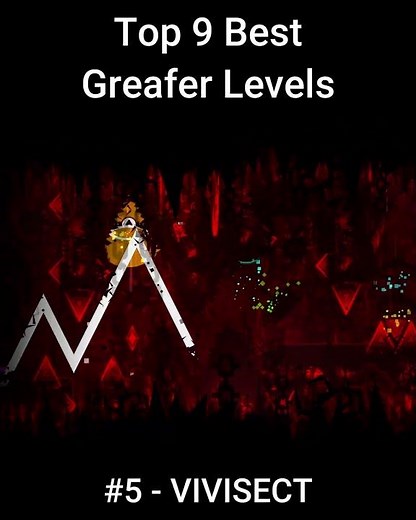 Top 9 Best Greafer Levels #geometrydash #gd #gaming #level #electronicmusic #edit #games