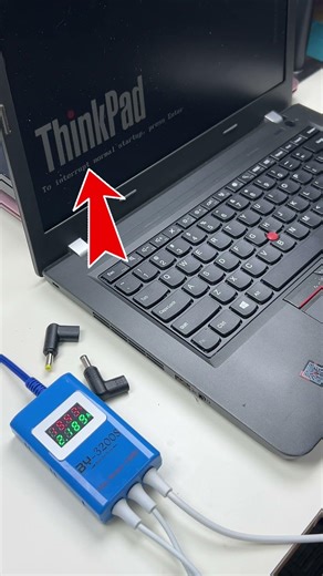 Power-on cable for MacBook and Windows laptops