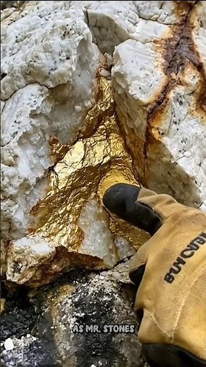 Gold Veins in Quartz – How to Find & Extract Real Gold Fast #GoldVeins #QuartzGold #GoldInQuartz