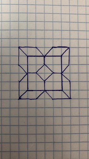 3d drawing#gropin3D#tiktok#рисунок#поклеточкам