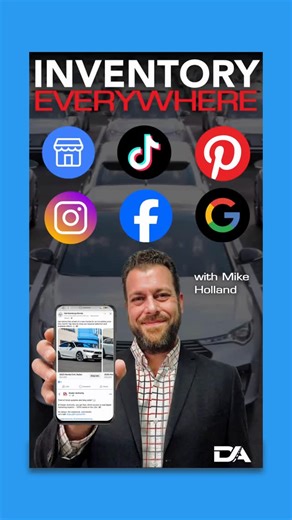 Dealers, is your inventory showing up where shoppers are actually looking? 📱 👀 With Inventory Everywhere from Dealer Authority, your live inventory will show up on Facebook, TikTok, Instagram, Google, and more. Check out how it works today by visiting our website! #InventoryEverywhere #DealerAuthority #SellMoreCars #AutoIndustry #NADA #DigitalDealer #LifeAtACarDealership | Dealer Authority