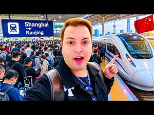 I Tried China’s Fast Train from Shanghai to Nanjing (Insane Experience!)