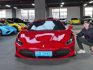 虽然不是排量最大的，却是同价位声浪和加速最佳的#法拉利f8