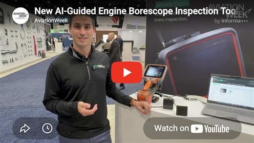 Video: New AI-Guided Engine Borescope Inspection Tool | Aviation Week Network