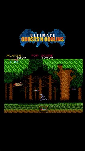 Ghosts'n Goblins 1 – Classic Arcade Gameplay#shorts