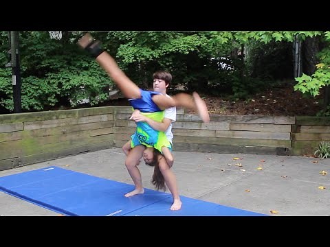 How to do a Two Person Cartwheel