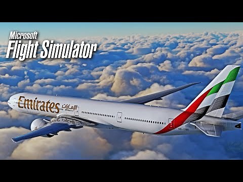 Flight Simulator in 2024: RTX™ 4070 Ti Super + ULTRA GRAPHICS | Dubai ✈ Zurich | Emirates 777-300ER