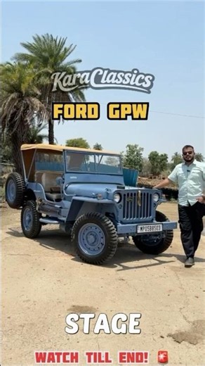 Ford GPW Jeep #modifiedjeep #jeep #offroad #willysjeep #scorpio #modifiedjeep #restoration #willys