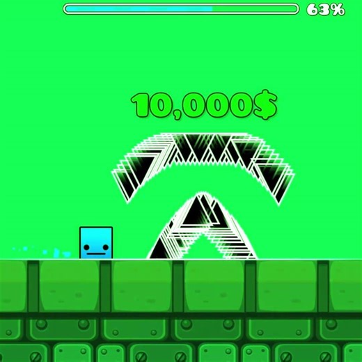 HARDEST JUMP CHALLENGE [Geometry Dash Short]