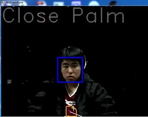 OpenCV Hand tracking Fingers tracking + static gesture recognition (K-curvatur