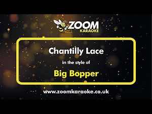 Big Bopper - Chantilly Lace - Karaoke Version from Zoom Karaoke