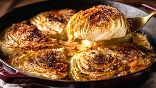 This cabbage recipe disappears fast! Simple ingredients and so delicious!