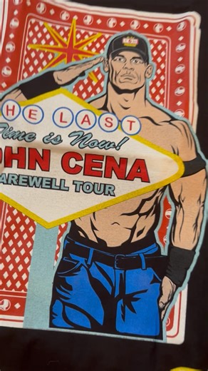 John cena Las Vegas shirt #johncena #lasttimeisnow #viral