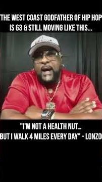 Alonzo "Lonzo" Williams Real Health Routine at 63 | Rappers Over 30