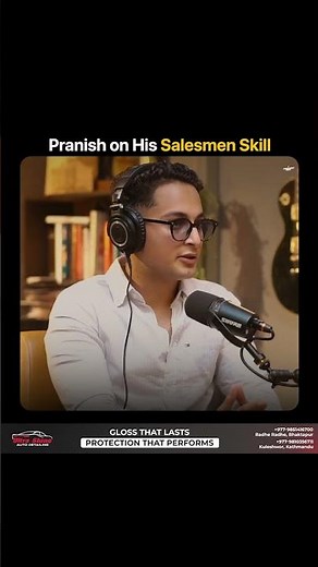 Pranish on His Salesmen Skill | Sushant Pradhan Podcast