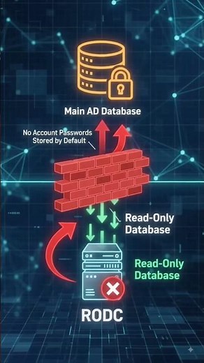 🔒 RODC (Read-Only Domain Controller) in Active Directory Explained