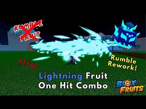 Lightning Fruit Inescapable One Hit Combo for Bounty Hunting in Blox Fruits | ROBLOX | BLOX FRUITS