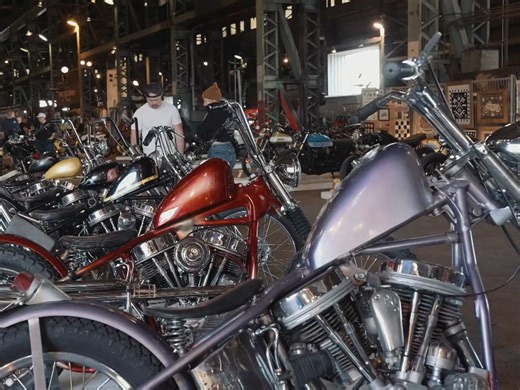 世界上最牛X的摩托车展｜One Moto 美国波特兰｜Chopper｜涂装｜VMX｜飞坡｜哈雷｜特技摩托｜改装｜复古车