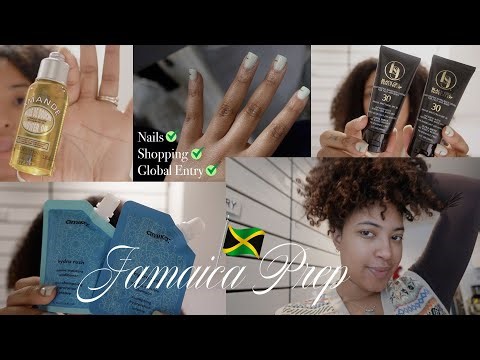 Prep With Me For Jamaica | Global Entry, Nails, Shopping Haul, and Chaos | DC