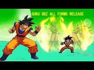 SSF2 MODS: Goku DBZ All Forms (Released!) [Link in description!]