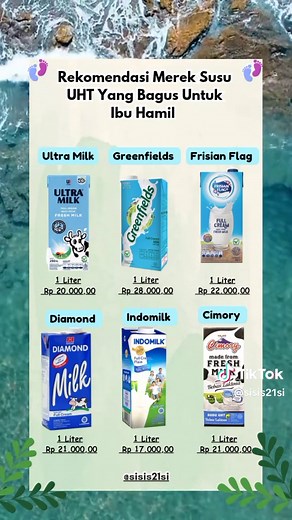 Rekomendasi Susu UHT Full Cream untuk Bumil