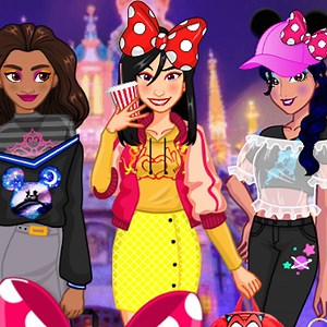Disneyland Fashion: Play Disneyland Fashion online for free now.