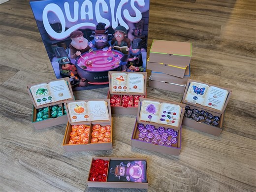 Quacks All-in/deluxe Edition Storage Boxes, Ingredient Books Store in Lids! - Etsy