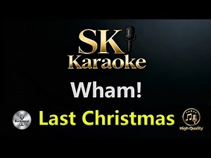 Wham! - Last Christmas 🎤 [Karaoke + 🎙️Backvocal] #karaokehits #bestkaraokekaraoke