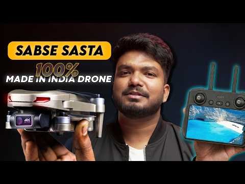I Tried India's Most Affordable True 4K Gimble Camera Drone with 😱 Crazy Pro Features | NOT ORO 4K