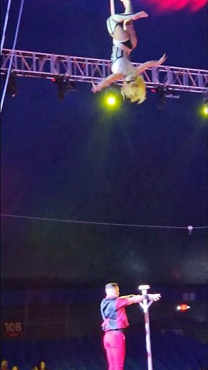 Amazing Aerial Performance at Garden Bros Circus 🤸‍♂️