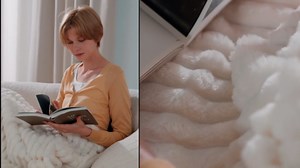 Cozy Comfort Grey Fleece Twin Blanket for Couch - Super Soft Cozy Blankets for Women, Girls, 60x80 inches