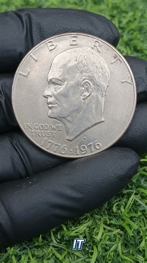 1776-1976-D Eisenhower Dollar Worth Money? Check This Coin! 🪙 #shorts