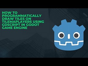 How to Programmatically Draw Tiles on TileMapLayers using GdScript in Godot Game Engine