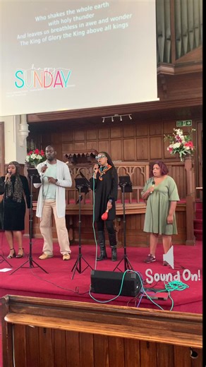 This is amazing grace! The worship group were rocking the Sanctuary this morning! Praise the Lord for his amazing grace #worship #church #sunday #praise #hendon #godisgood #amazinggrace #london #music #guitar #drums #keyboard #singers #musician