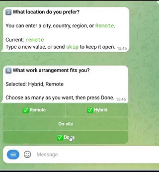 Launched it 🚀A Free Telegram Job Finder and Alert Bot that sends personalized job alerts to candidates in real timeWhy this matters for job board owners:> Your jobs can be included in active candidate feeds> Featured job boards get a higher relevance score in the matching algorithm> More targeted exposure (users opt into alerts based on intent)The goal is simple:connect job boards directly to candidates who are actively looking, with feedback loops that improve matching over time