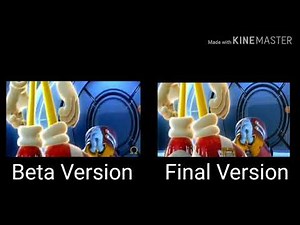 Sonic Unleashed - Beta Vs. Final Comparison