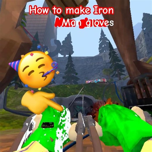 How to make Iron Man gloves in animal company #animalcompany @ MrGrayWolfVr